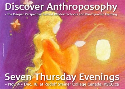 Discover Anthroposophy - Rudolf Steiner College Canada