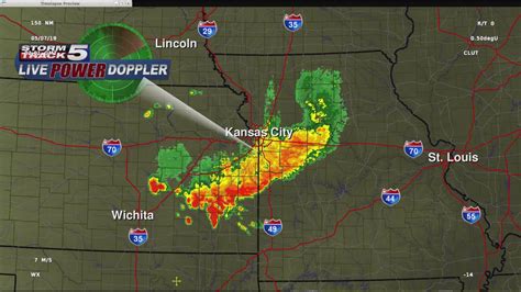 RIGHT NOW: StormTrack5 Live Power Doppler radar is tracking the severe weather systems working ...