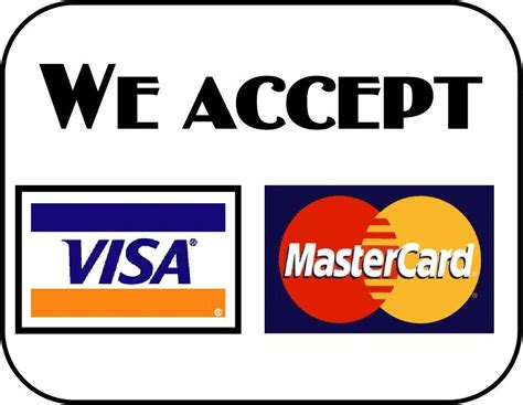 Visa MasterCard Logo - LogoDix