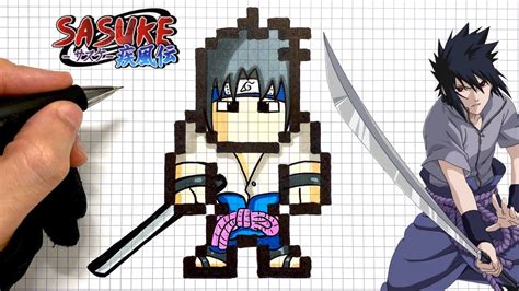 Pixel Art Sasuke Uchiha Facile Pixel Art Naruto Pixel Art Sasuke | Porn Sex Picture