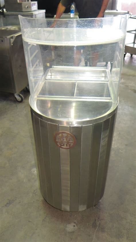 Stainless Dim Sum Cart - Oahu Auctions