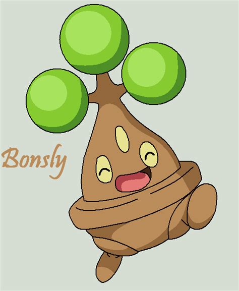 Bonsly by Roky320 on DeviantArt