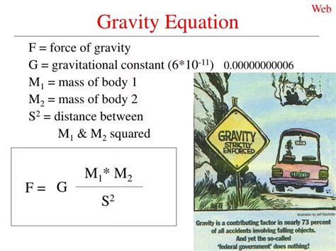 PPT - Gravity Equation PowerPoint Presentation, free download - ID:358170