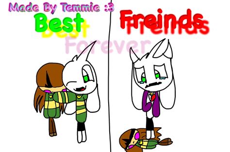 Asriel and Chara by Hailey-B on DeviantArt