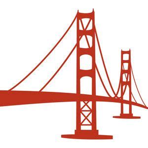 Golden Gate Bridge Silhouette at GetDrawings | Free download