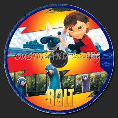 Bolt blu-ray label - DVD Covers & Labels by Customaniacs, id: 105126 free download highres blu ...