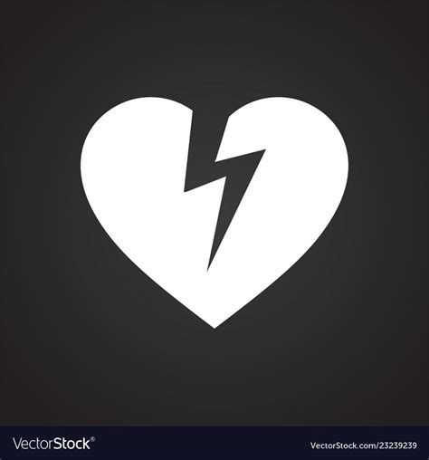 Broken Heart Png Black Screen - Search more hd transparent black heart ...