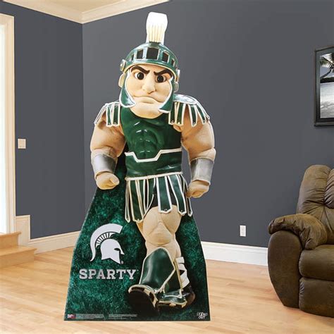 Life-Size Sparty Stand Out Cut Out | Shop Fathead® for Michigan State Spartans Decor