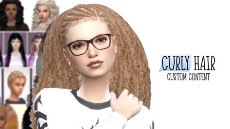 Curly Hair CC: The Best Curls for the Sims 4 — SNOOTYSIMS