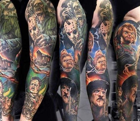 Tattoo Art | Movie tattoos, Horror movie tattoos, Sleeve tattoos