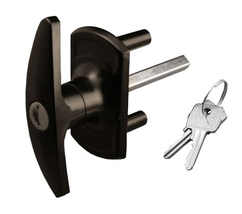 Garage Door Lock Bar Kit Including Front & Rear Locking Handles Pack