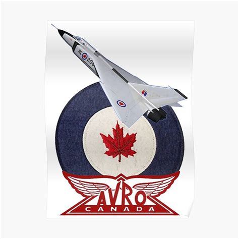 "Avro Arrow Avro Canada" Poster by MichaelEpp | Redbubble