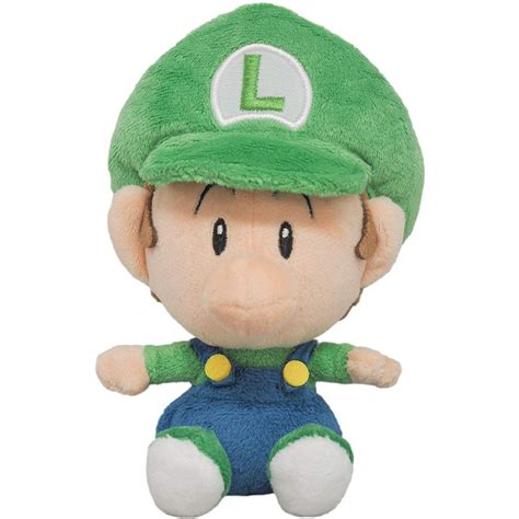 Baby Luigi Official Super Mario All Star Collection Plush | Video Game ...