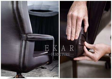 Swivel Chair Office Furniture Screw Lift Office Chair Armrest -- Ekar Furniture