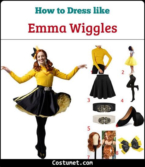 Emma Wiggle Costume for Cosplay & Halloween 2022