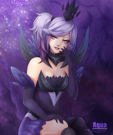 [League of Legends:] Dark Lux by AquaLeonhart on DeviantArt