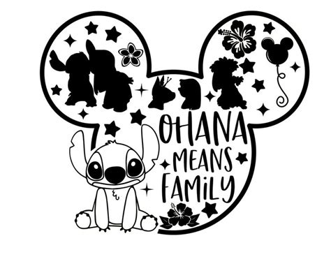 Lilo and Stitch Mickey Ears die cut vinyl decal from SadiesVinyl | Lilo and stitch, Diy disney ...