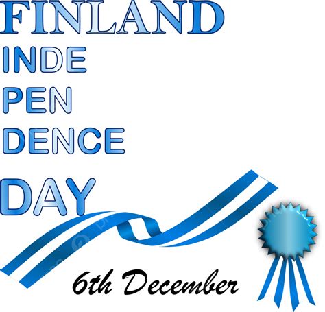 Finland Independence Day Celebration Post With Finnish Ribbon, Finland ...