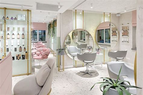 Dreaming Pink 🌸 | Salon interior, Salon interior design, Salon suites decor