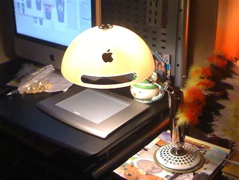 Recycled iMac G4 Lamp