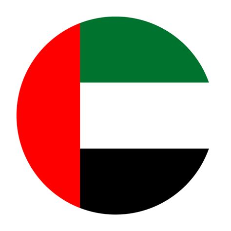 Uae Flag Circle PNGs for Free Download