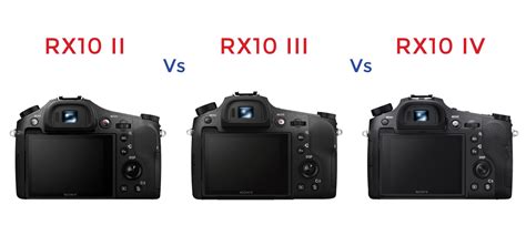 Sony RX10 IV vs RX10 III vs RX10 II Review - Park Cameras Blog