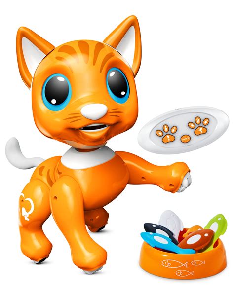 Snapklik.com : Power Your Fun Robo Pets Cat For Girls And Boys - Remote Control Robot Toy ...