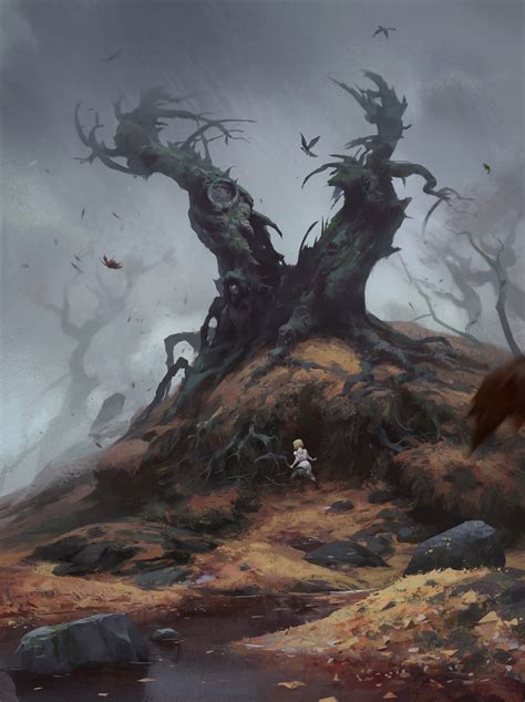 ArtStation - Tree monster