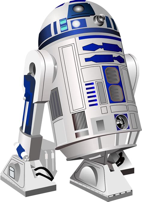 R2-D2 Robot Star Wars Sci - Vektorová grafika zdarma na Pixabay