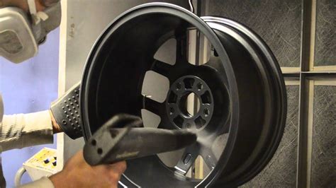 Powder Coating Wheels - YouTube