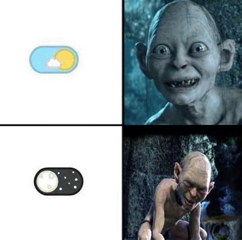 Smeagol vs Gollum : r/lotrmemes