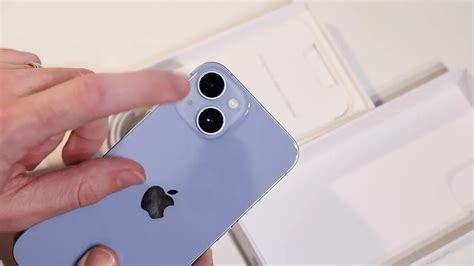 Unboxing the iPhone 14 Blue 128gb Model