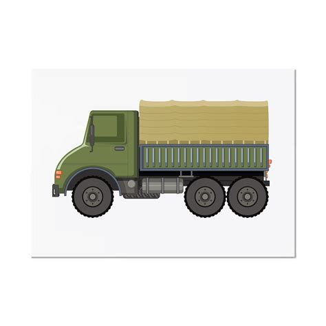 Army Truck Vector - Design Shop by AquaDigitizing