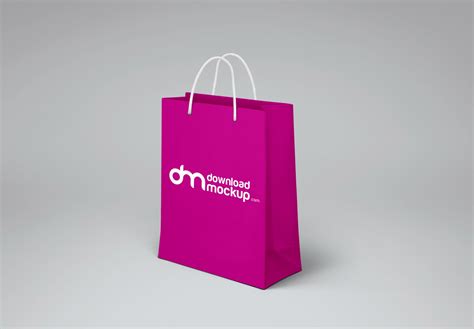 Shopping Paper Bag Design Mockup Free PSD – Download PSD