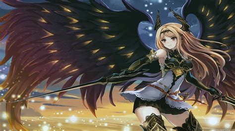 Dark Angel Anime Girl Wallpaper