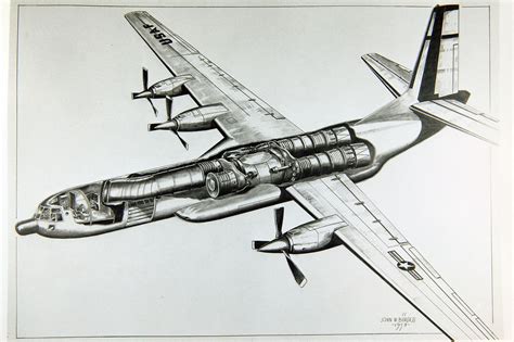 Feast Your Eyes On These Rare Aircraft Cutaway Drawings | Gizmodo Australia