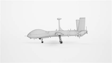 UAV Hermes 900 03 3D model - TurboSquid 2066259