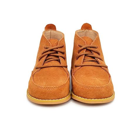 Vintage Suede Wallaby - Camel – Tippy Tot Shoes