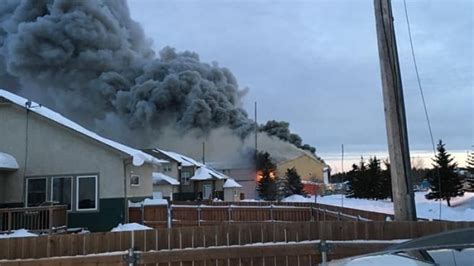 Homes evacuated in Gillam as fire breaks out at recreation centre | CBC News