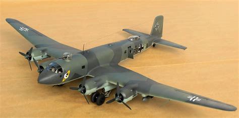 Military Toys Trumpeter 1:48 Fw-200 C-4 Condor Plastic Aircraft Model Kit #02814