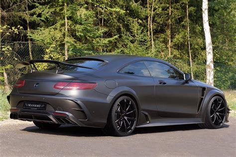 Official: 1000hp Mansory Mercedes-Benz S63 AMG Coupe Black Edition - GTspirit