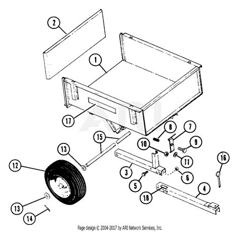 Dump Trailer Parts Diagram