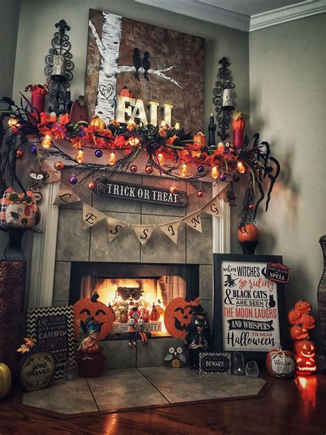 Halloween And Fall Decorations Together Diy