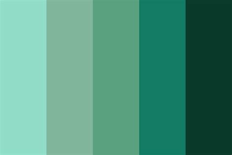 Dark Mint Color Palette