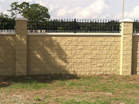 Concrete Block Walls And Fencing - Your Precast Forming Systems | AFTEC LLC