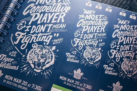 Toronto Maple Leafs 2017 Season Ticket Package on Behance