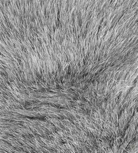 Grey fur background texture | Stock Photo | Colourbox