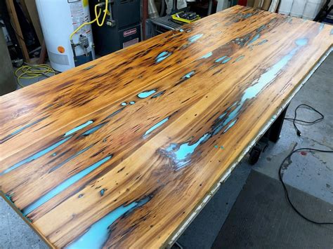 Custom Glow in the Dark Epoxy Table | Etsy