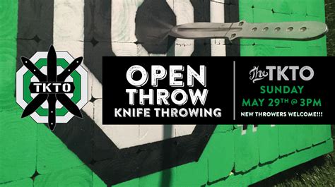 Learn to Throw Knives - TKTO Open Throw