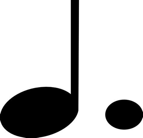 Dotted Quarter Note Symbol